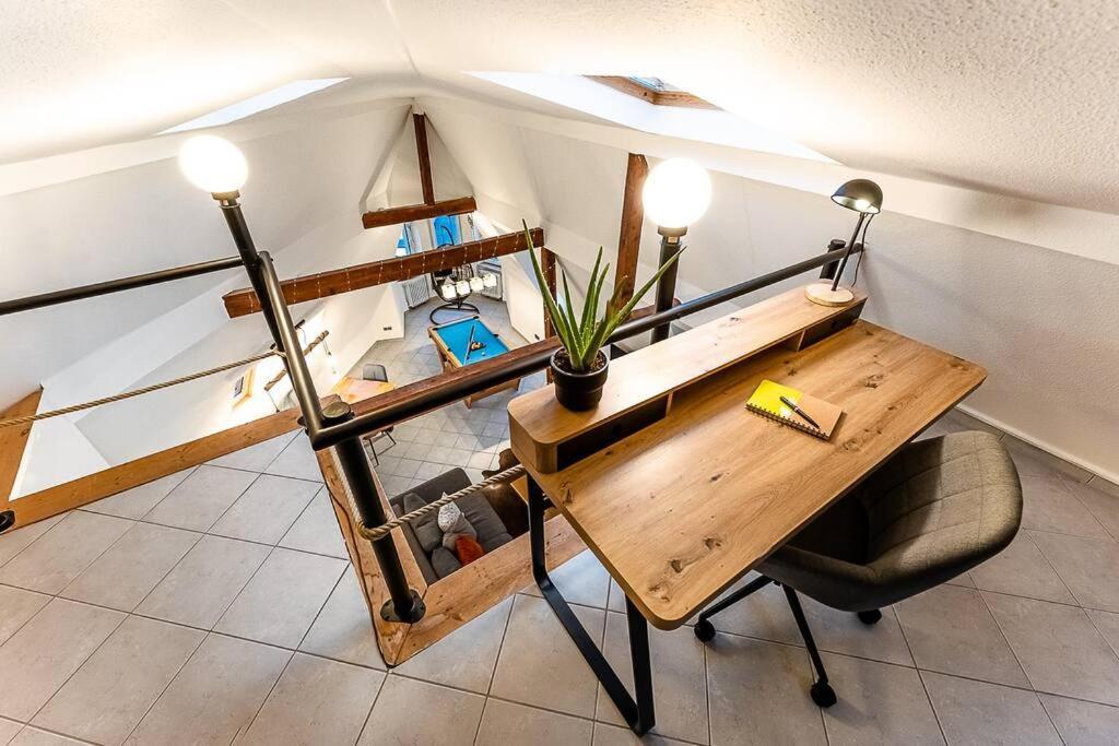 Apartamento Loft Mit Billard-Tisch Und Ps4 Wuppertal Exterior foto